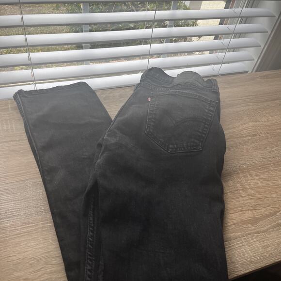 Levi's Men's 511 Slim Fit Jeans 32x32 Black 3D Washed - Picture 1 of 11